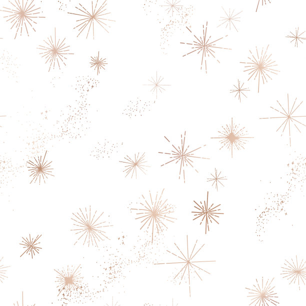 星空时尚无缝的复古图案图片下载