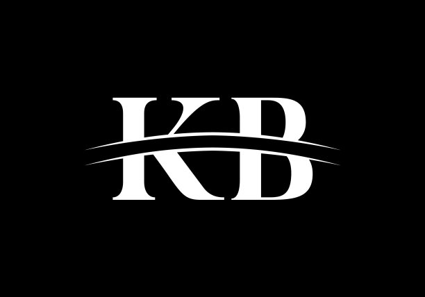 首字母k b标志设计模板图片下载