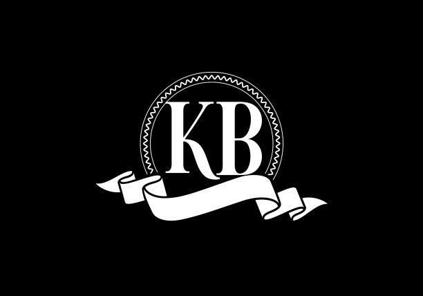 首字母k b标志设计模板图片下载