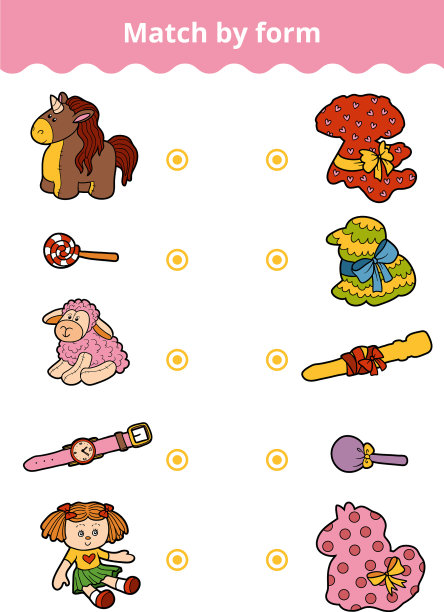 配对游戏，教育游戏，儿童连接图片下载