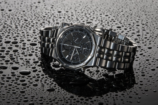 男士腕表特写图片下载