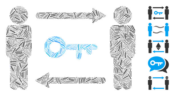 Dash马赛克人物按键交换图标图片下载