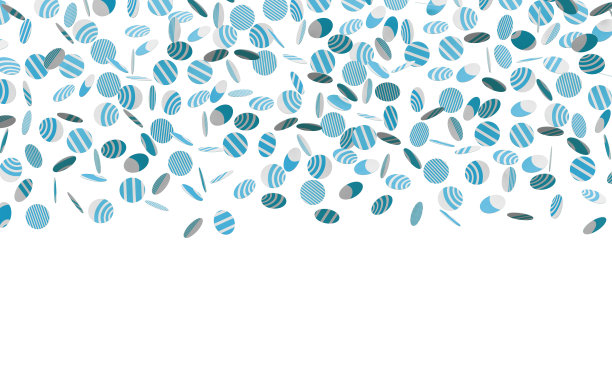 各种图案自由漂浮在空中，随机漂浮，三维球体几何抽象背景图片下载