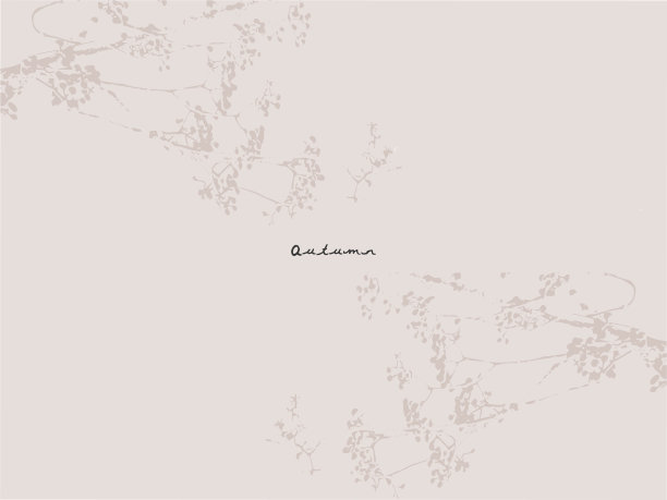 季节清除花横幅模板秋天图片下载