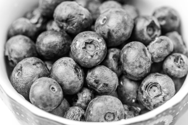 生美味的蓝莓在碗为舒适美味图片下载