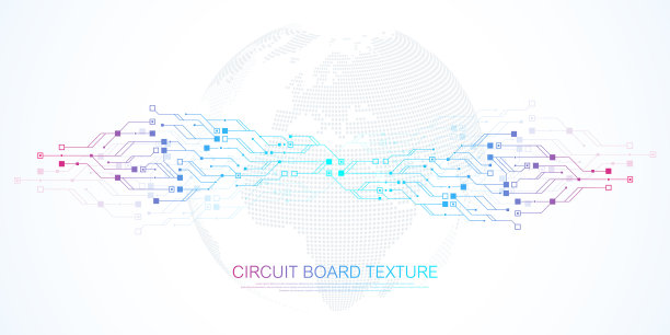 以高科技为背景的抽象图片下载