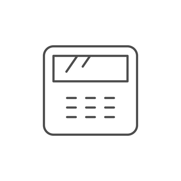 控制面板线轮廓图标图片下载