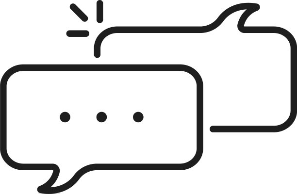 细聊天室线性弹出图标图片下载