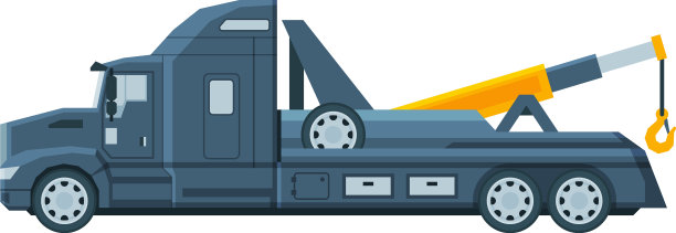 拖车疏散车辆道路援助图片下载