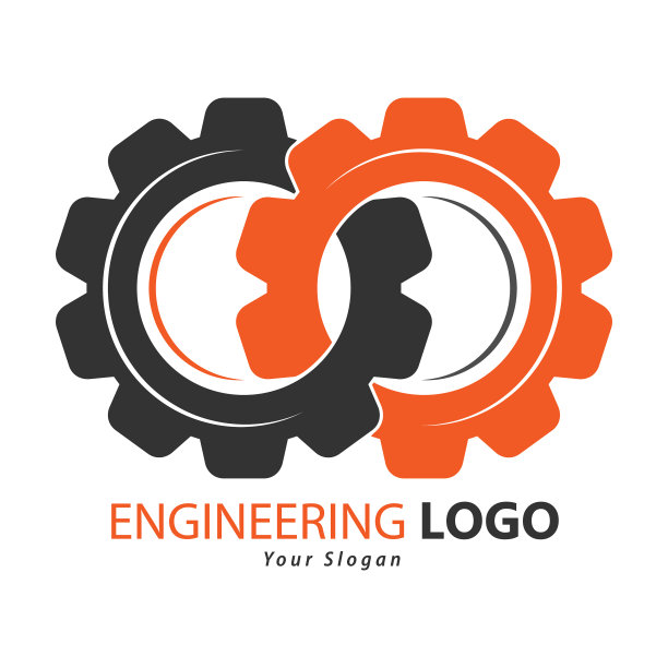 齿轮模板为标志标签或标志图片下载