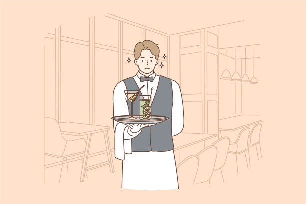 准备工作，工作，生活方式，饮料提供图片下载