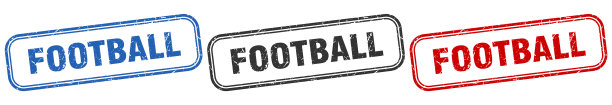 足球广场孤立标志集足球邮票图片下载