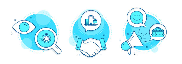 旋转木马摩天大楼和seo定时器图片下载