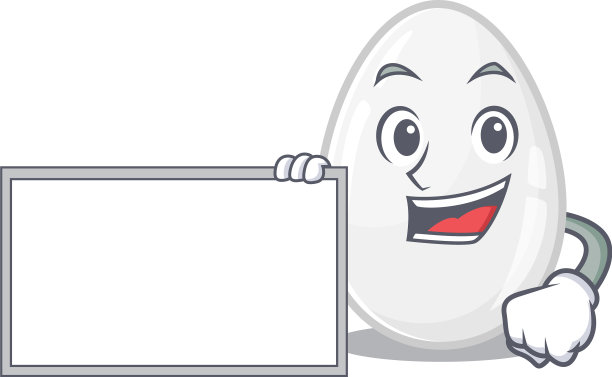 卡通人物白蛋设计理念图片下载