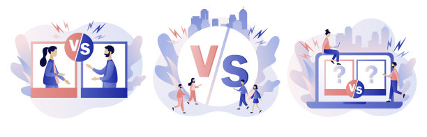 对字母vs对战之间的竞争图片下载