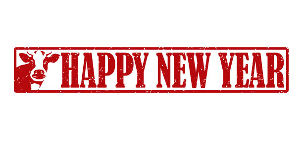 岁岁牛年贺年邮票图片下载