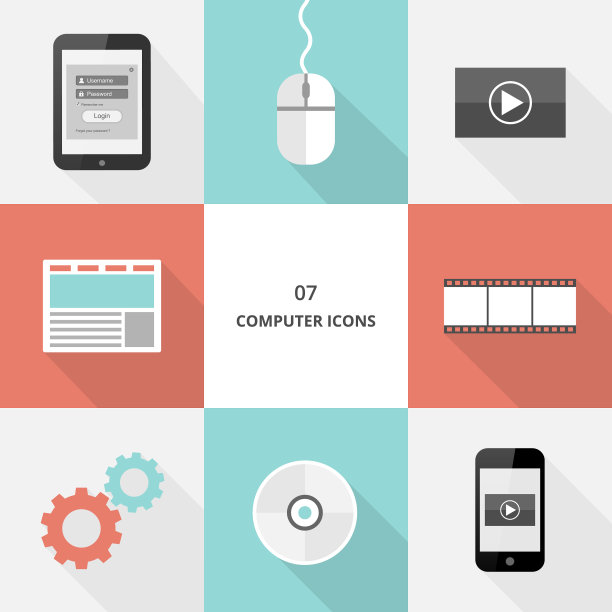 设置07 -平面设计电脑图标图片下载