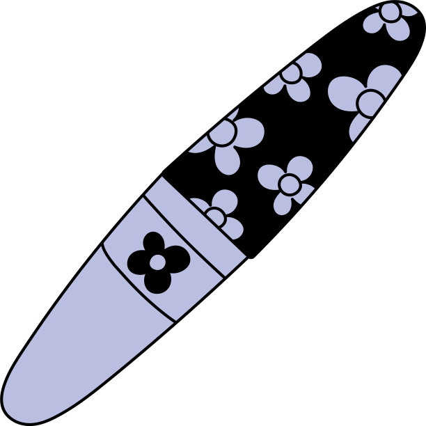 化妆化妆指甲锉孤立白色图片下载