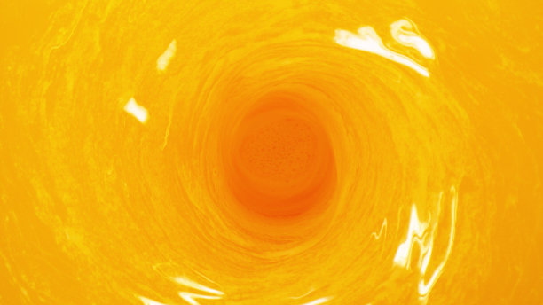 橘子汁在扭汁机的细节，冷冻运动图片下载