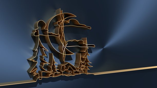 手绘景观图片下载