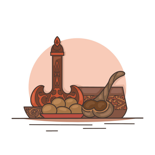 哈萨克族的传统节日美食图片下载