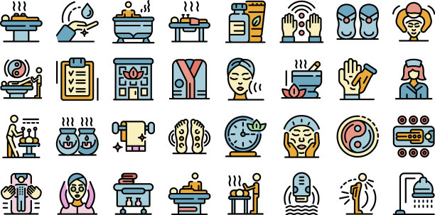 按摩图标设置平图片下载