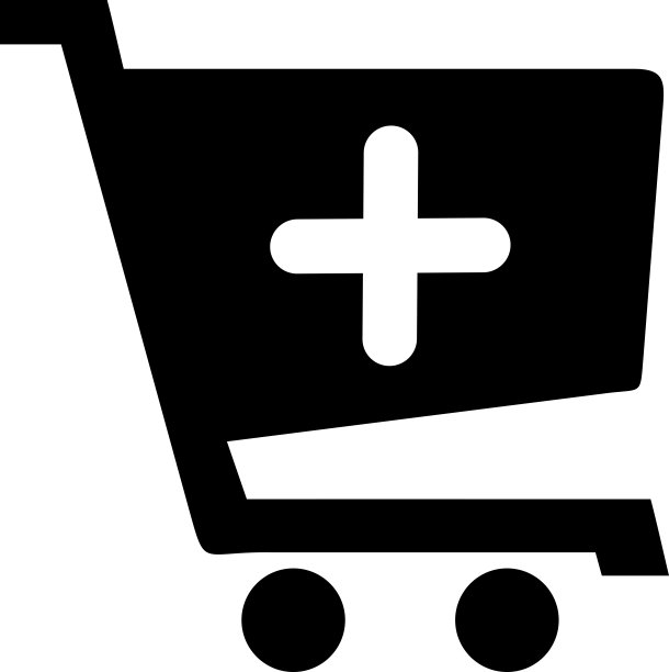 在线购物车图标。向量。扁平而现代的风格。图片下载