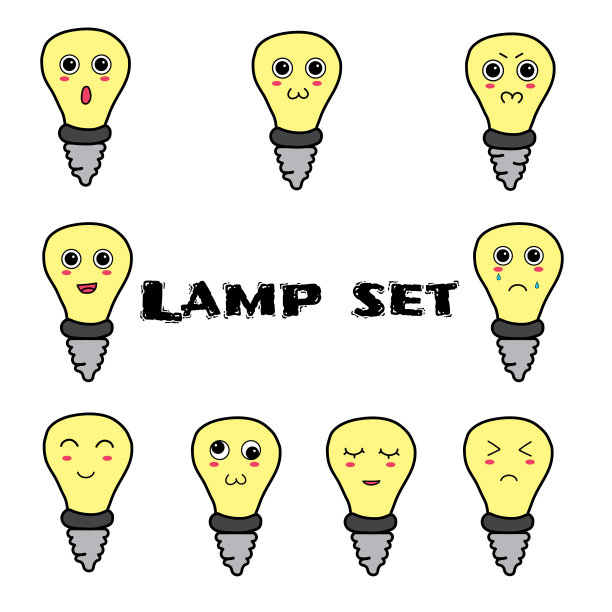 的表情符号。颜色。图片下载