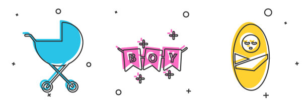 在狂欢节上挂上彩旗和花环图片下载