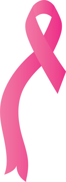 乳腺癌防治丝带渐变风格图标图片下载