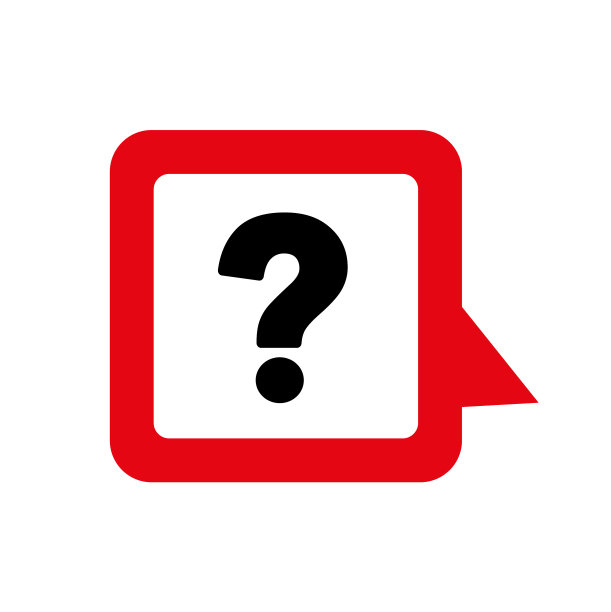 白色背景上的问号图片下载