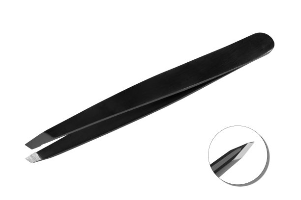 专业眉钳孤立上白。美丽、时尚的概念。特写,身体保健。图片下载