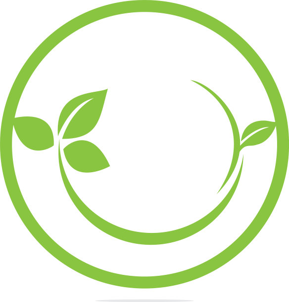 绿叶标志设计图片下载