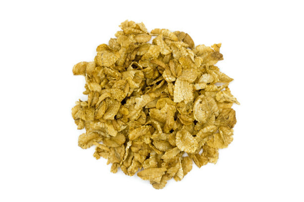 拼写的薄片孤立的白色背景俯视图图片下载