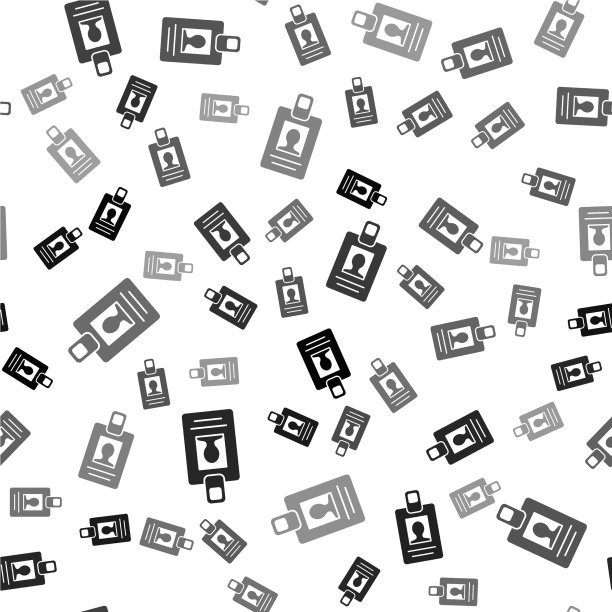 黑色标识牌图标隔离无缝图片下载