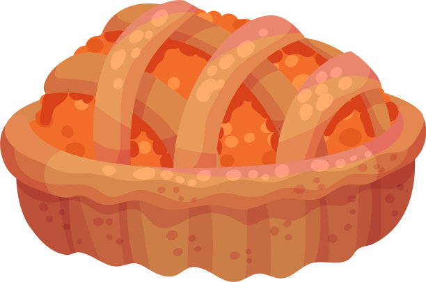 感恩节烤南瓜派图片下载