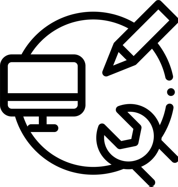 网站创建和修复图标轮廓图片下载