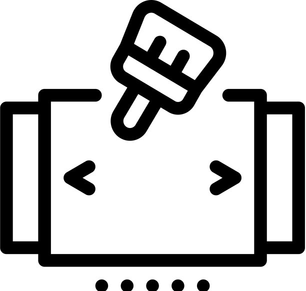 绘画和绘图网站页面图标图片下载