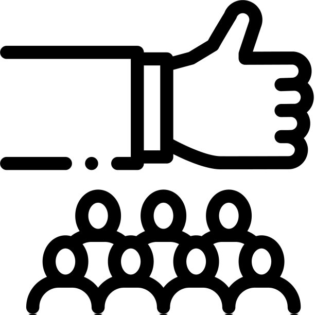 社交群组图标轮廓图片下载