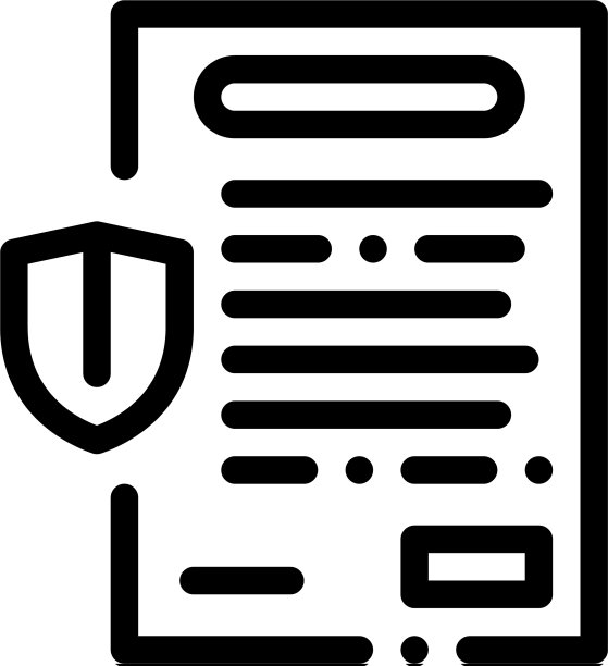保险协议文件列表图标大纲图片下载