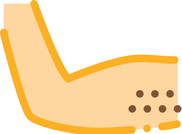 毛腋窝图标轮廓图片下载