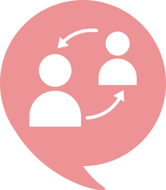 团队合作的人用箭头交叉的平面风格图片下载