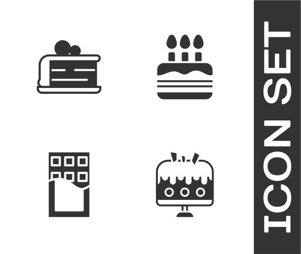 把蛋糕放在盘子上，蛋糕巧克力棒图片下载