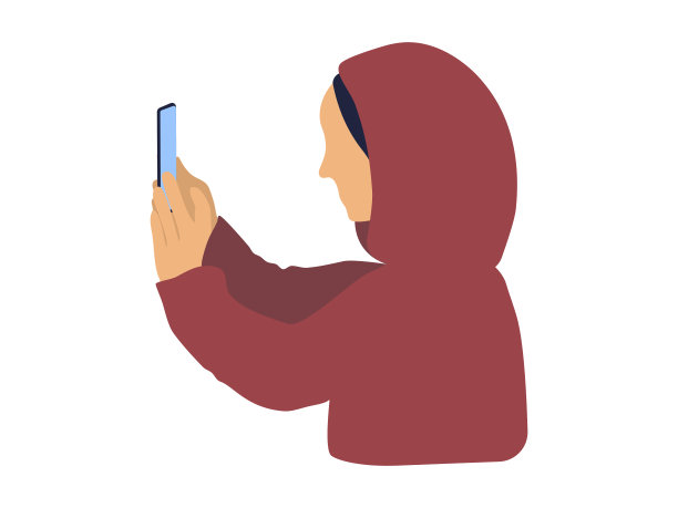 热身运动的阿拉伯女性图片下载