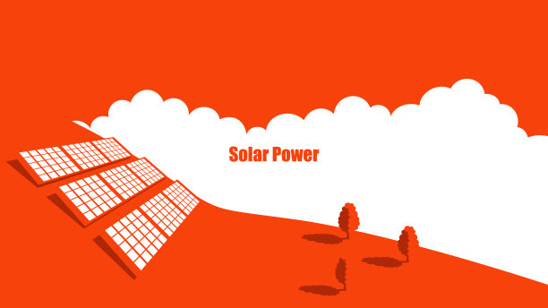 自然景观中的太阳能图片下载