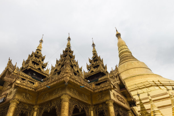 大金塔是缅甸最著名的地标。图片下载