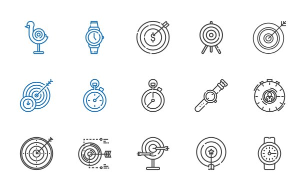 准确的图标集图片下载