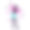 美丽的女孩矢量插图。霓虹色的女性形象。美丽女人摆姿势。Glitch风格的赛博朋克。图片下载