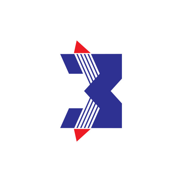 数字3运动箭头几何标志图片下载