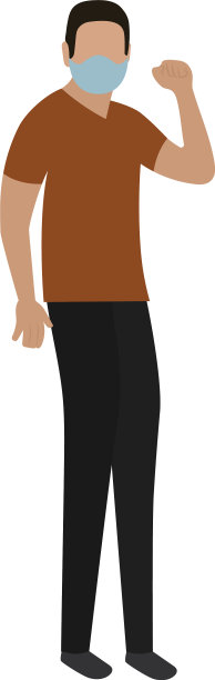 戴口罩的男子图片下载
